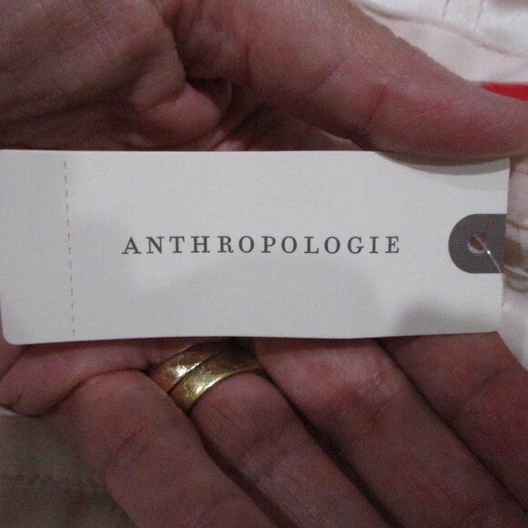 By Anthropologie Cargo Style Faux Wrap Satin Effect Mini Skirt - Picture 7 of 7